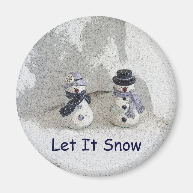 Imán Que La Nieve (Frente)