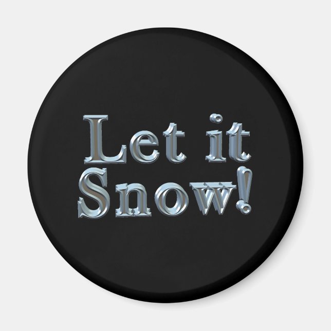 Imán Que La Nieve (Frente)