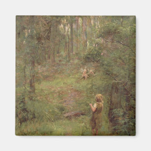Imán Qué la niña vio en Bush, 1904