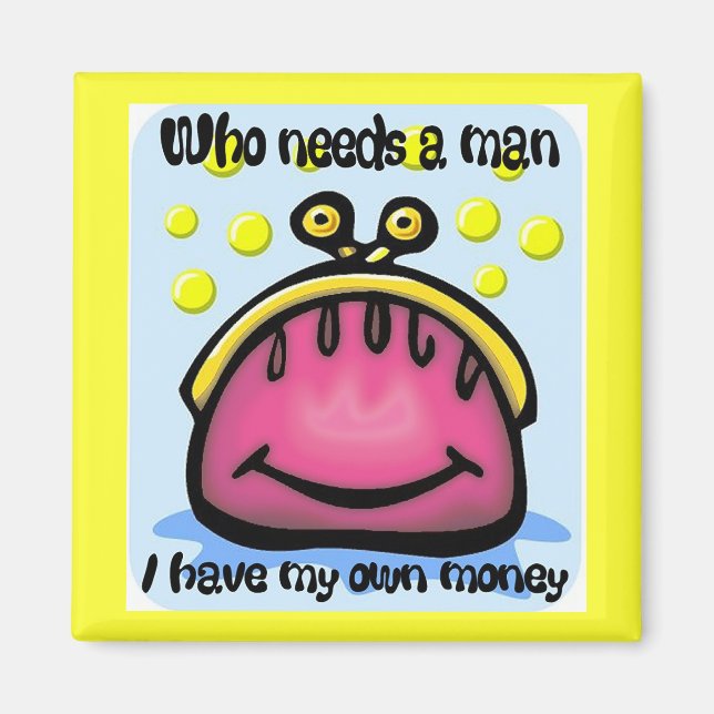 Imán que necesita a un hombre (Frente)