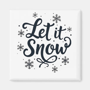 Imán Que nieve, Navidad en invierno
