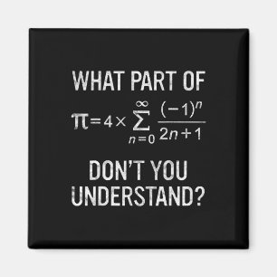 Imán ¿Qué parte de no entiendes la matemática del regal