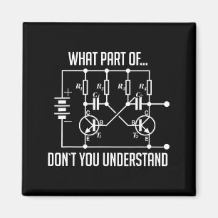 Imán ¿Qué parte de no entiendes regalo de ingeniero 