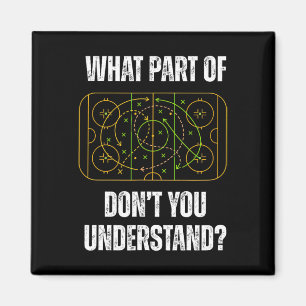 Imán ¿Qué parte del hockey no entiendes divertido ganar