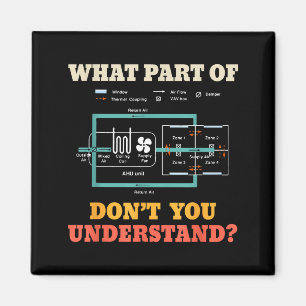 Imán ¿Qué parte no entiendes Funny Hvac Installer