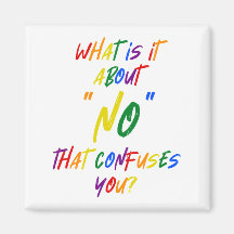 ¿Qué pasa con el "NO" para las feministas activist