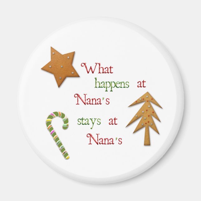 Imán Qué Pasa En Nanas (Frente)