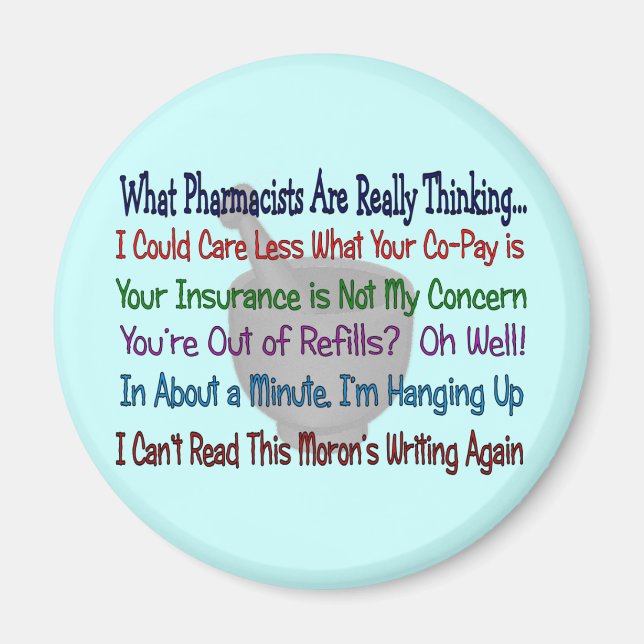 Imán ¿Qué piensan los farmacéuticos? (Frente)