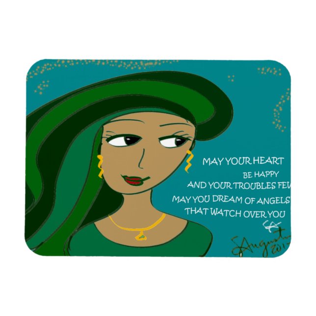 IMÁN QUE SU CORAZÓN SEA FELIZ (Horizontal)