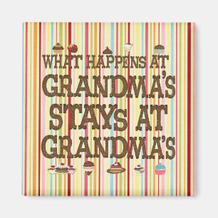 Imán Qué sucede en las abuelas