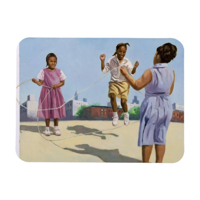 Imán ¿Qué tan alto? 2001 (Horizontal)