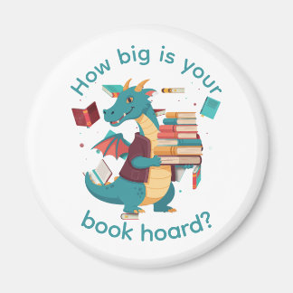 Imán Qué tan grande es tu colección de libros Dragón Te