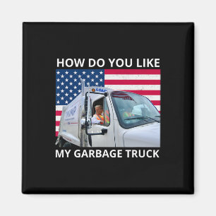 Imán ¿Qué Te Pasa Con Mi Camión De Basura Trump Viaja E