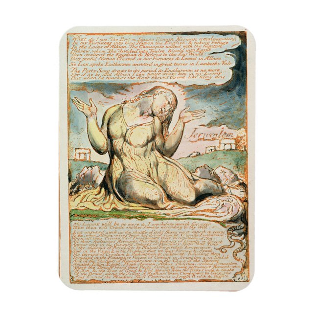 Imán '¡Qué veo!...', plato 92 de 'Jerusalén' (Sé (Vertical)