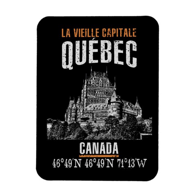 Imán Quebec (Vertical)