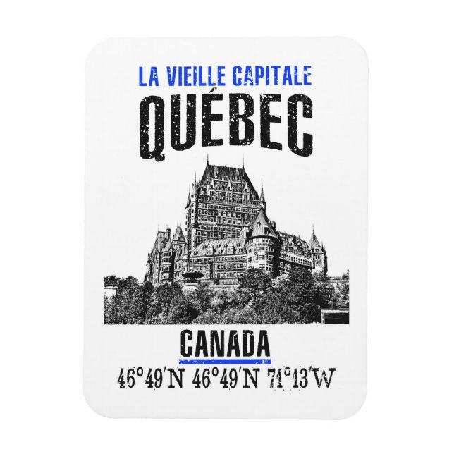 Imán Quebec (Vertical)