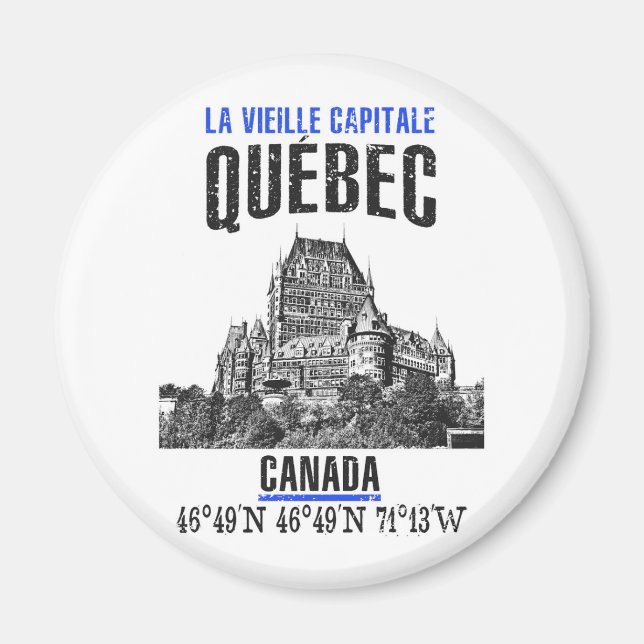 Imán Quebec (Frente)