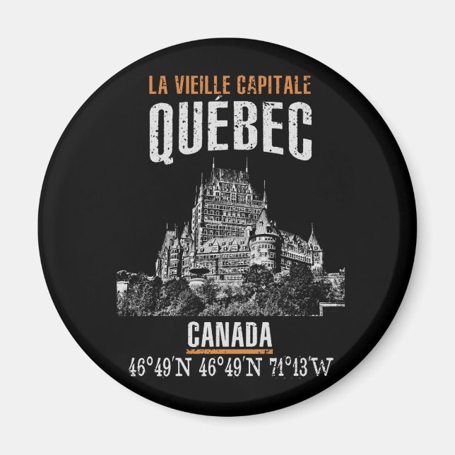 Imán Quebec (Frente)