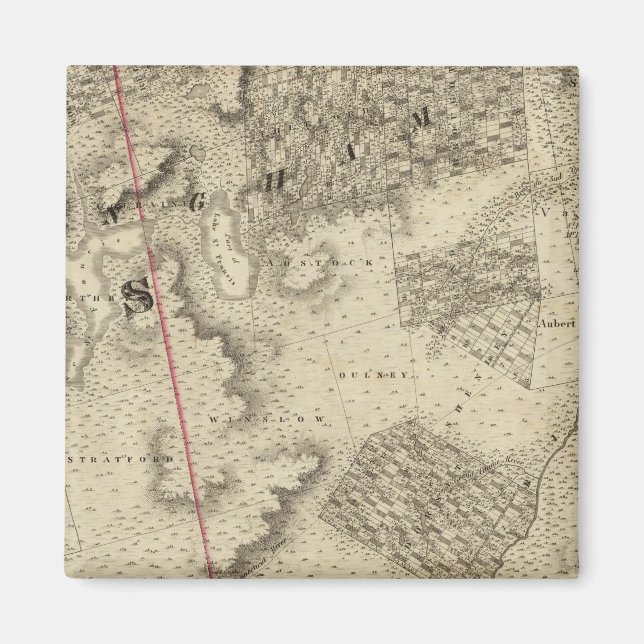 Imán Quebec (Canadá) 5 (Frente)