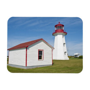 Imán Quebec, Canadá. Faro de Cap D'Espoir.