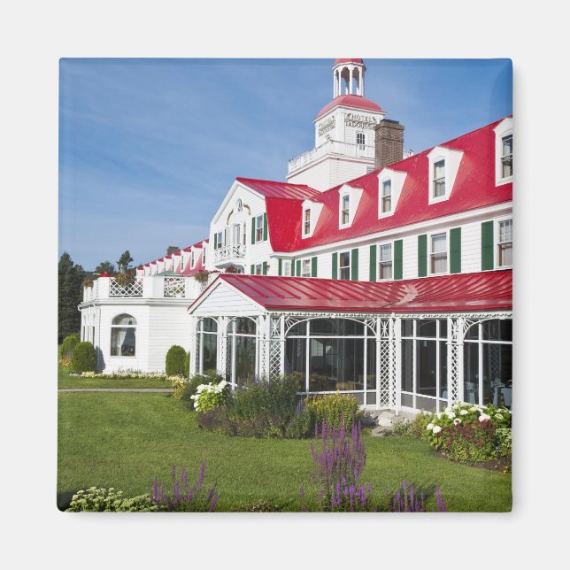 Imán Quebec, Canadá. Histórico Hotel Tadoussac, 2 (Frente)