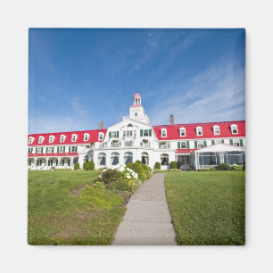 Imán Quebec, Canadá. Hotel histórico Tadoussac,