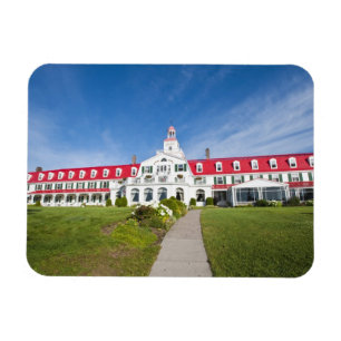 Imán Quebec, Canadá. Hotel histórico Tadoussac,