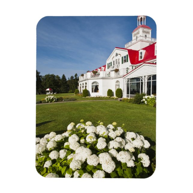 Imán Quebec, Canadá. Hotel histórico Tadoussac, 3 (Vertical)