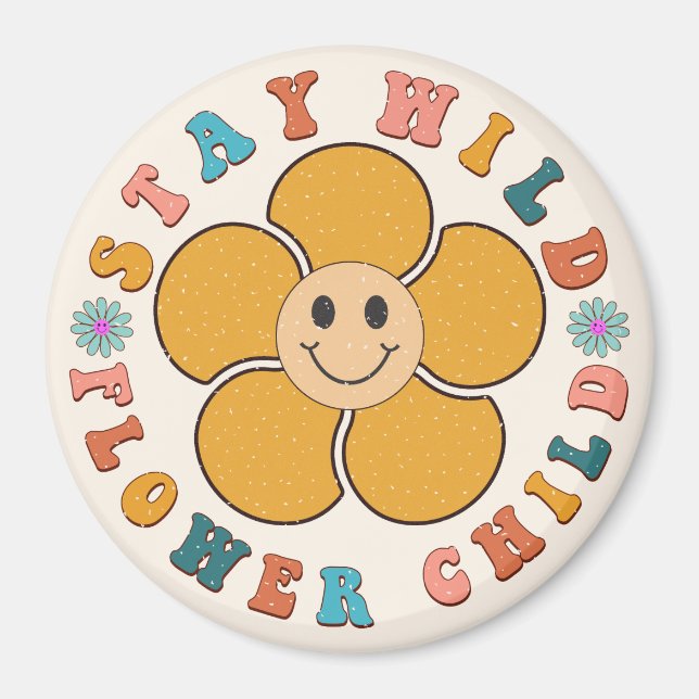 Imán Quédate con un hijo de Flor salvaje (Frente)