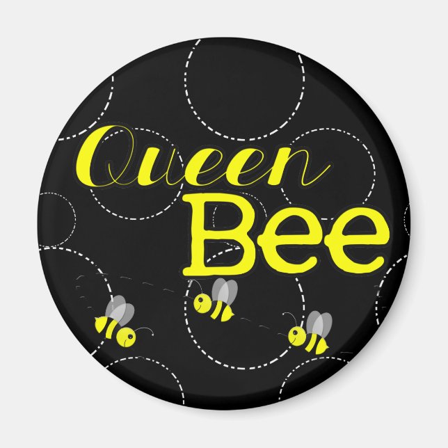 Imán Queen Bee Magnet (Frente)