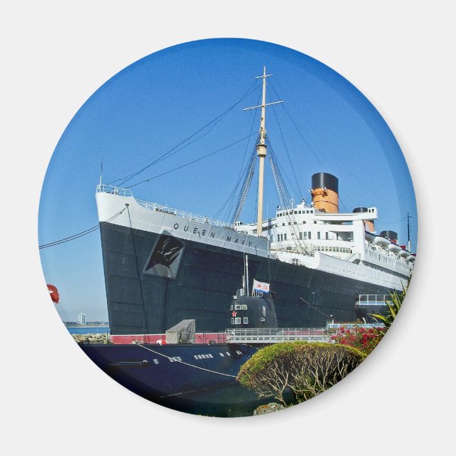Imán Queen Mary & Sub (Frente)