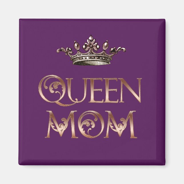 Imán Queen Mom (Frente)