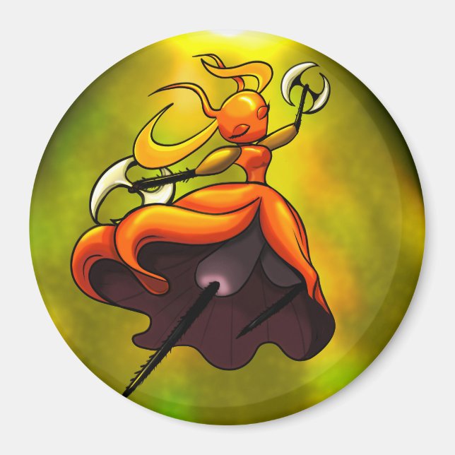 Imán Queen of the Skarr (Frente)