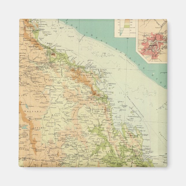 Imán Queensland Oriental (Frente)