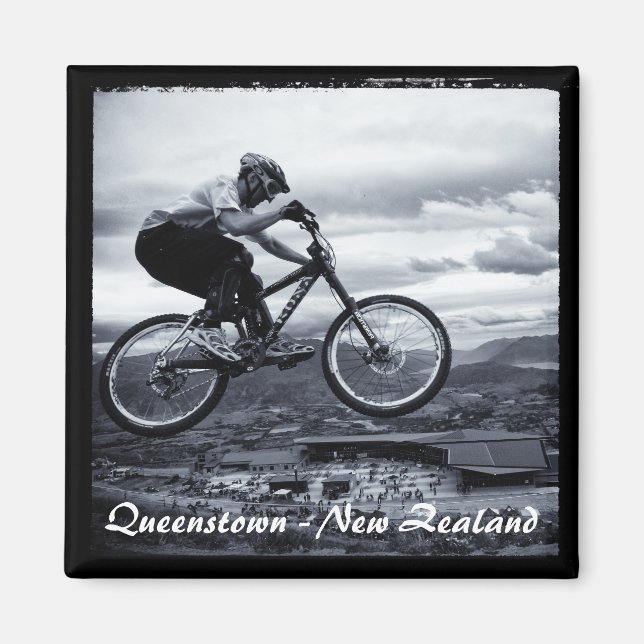 Imán Queenstown - Aventuras Adrenalinas (Fridge Magnet) (Frente)
