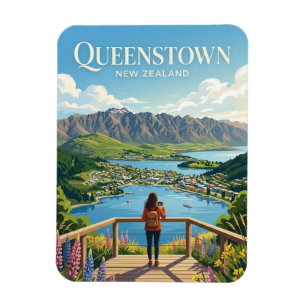 IMÁN QUEENSTOWN NUEVA ZELANDA