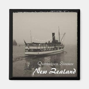 Imán Queenstown, Steamer, Nueva Zelandia (Magnet)