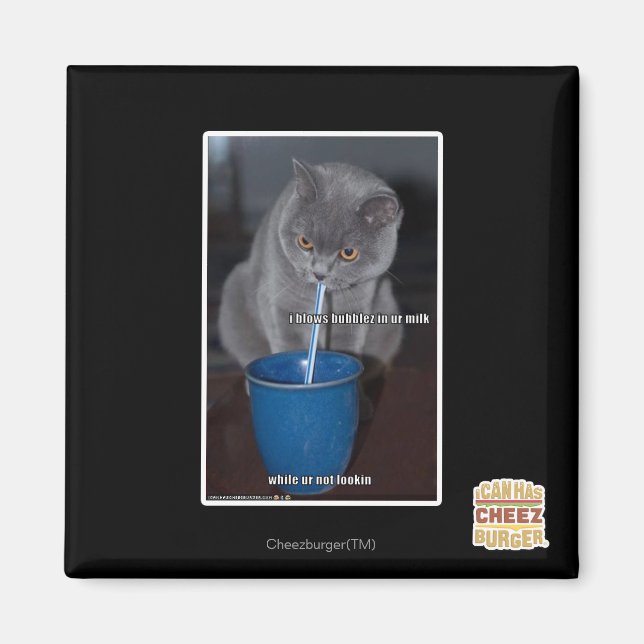 Imán Quema burbujas en tu leche (Frente)