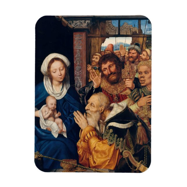 Imán Quentin Matsys - La Adoración del Magi (Vertical)