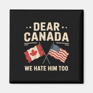 Imán Querido Canadá, lo odiamos demasiado contra Canadá