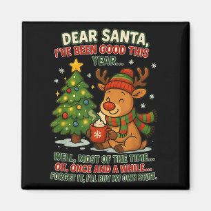 Imán Querido Santa He Sido Bueno Este Año Bueno La Mayo
