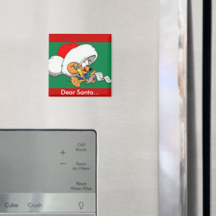 Imán Querido Santa Mouse
