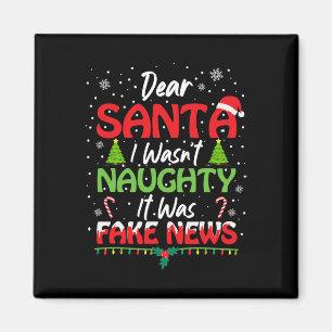 Imán Querido Santa No Fui Travieso Fue Noticias Falsas