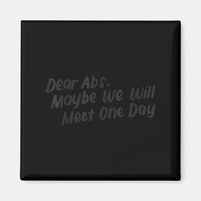 Imán Queridos Abs Tal Vez Un Día Nos Encontraremos Con  (Frente)