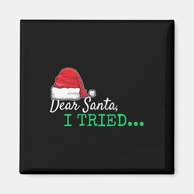Imán Queridos Navidades de Santa I (Frente)