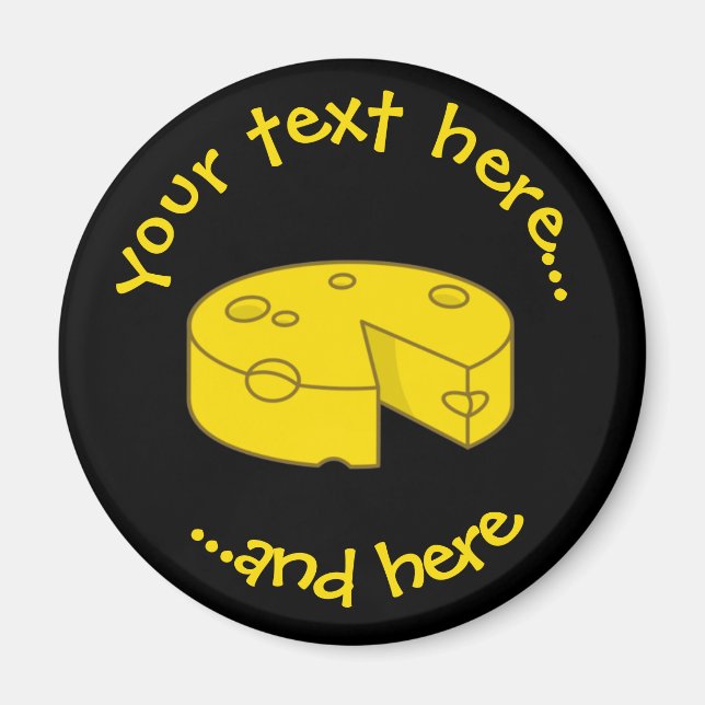 Imán Queso amarillo (Frente)
