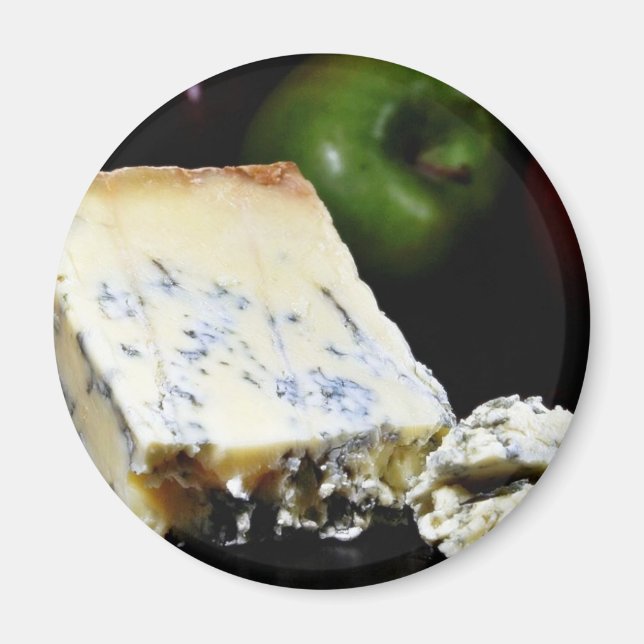 Imán Queso azul Stilton (Frente)