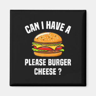 Imán Queso de hamburguesa Quese Bbq Funny Sa