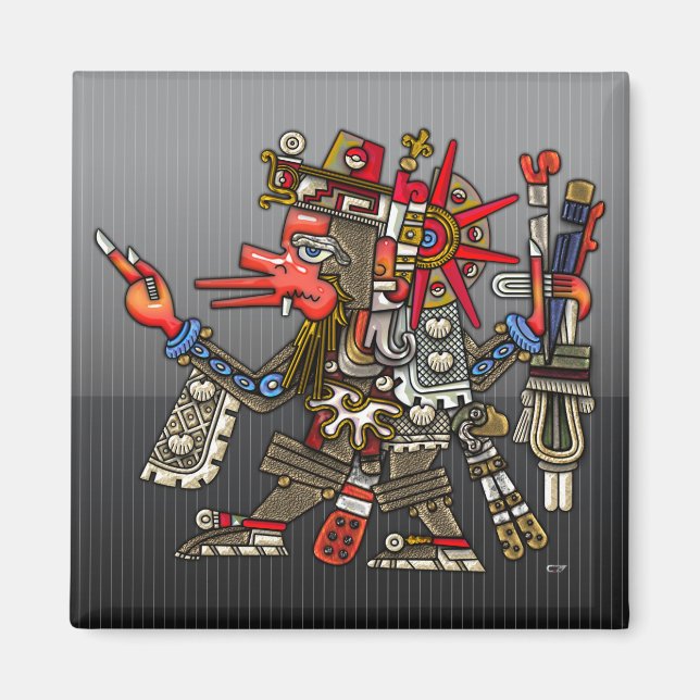 Imán Quetzalcoatl (Frente)