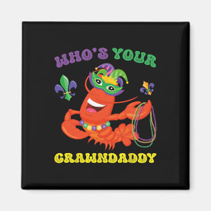 Imán ¿Quién es el regalo de Mardi Gras?